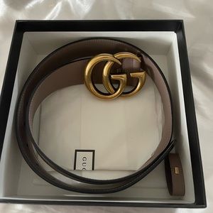 Authentic Nude Gucci Belt